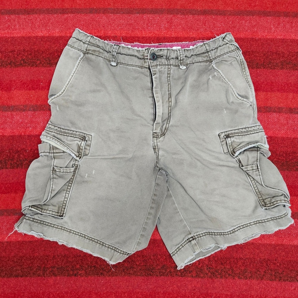 UNIONBAY Men's Cargo Shorts - Olive/Tan